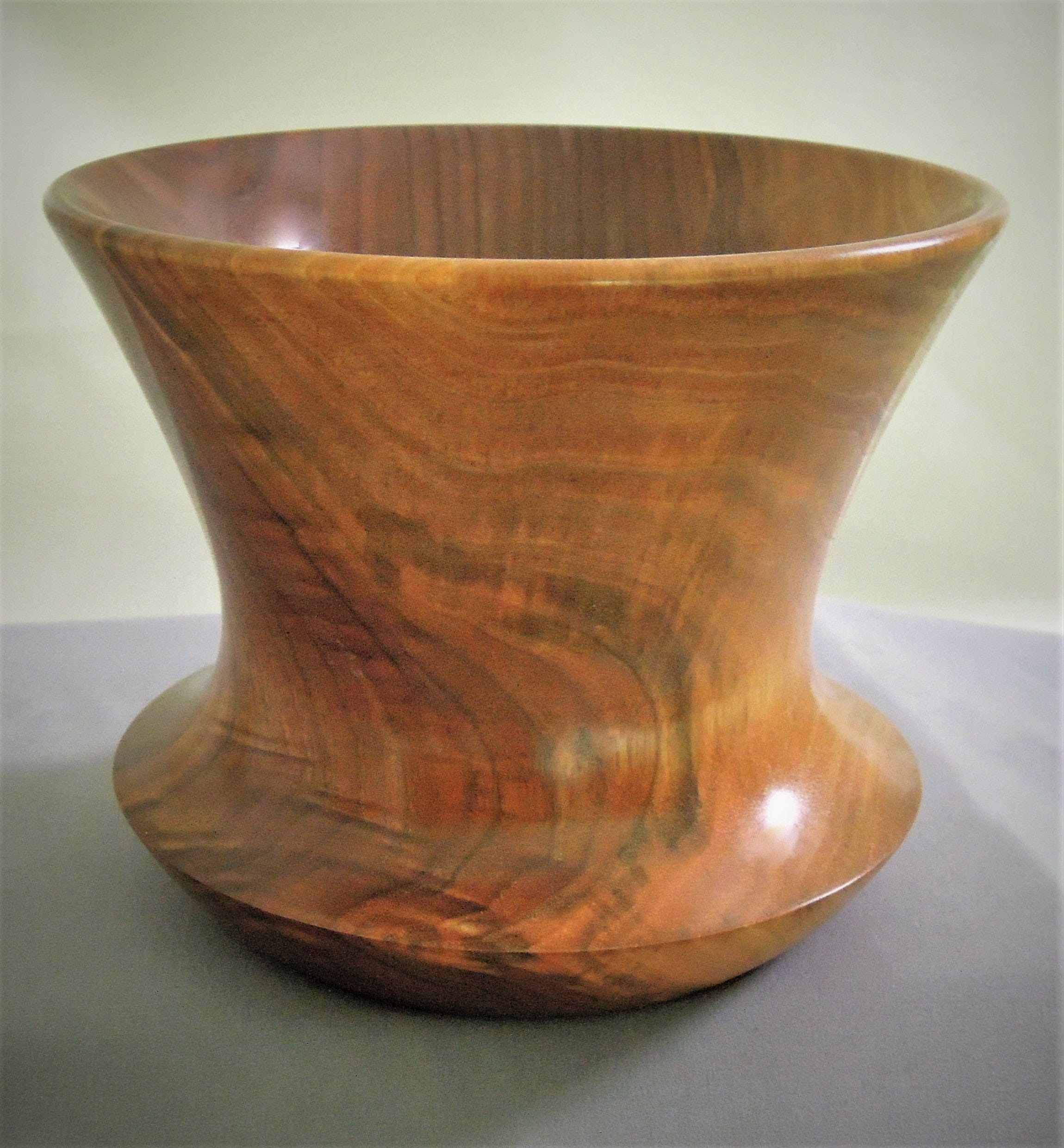 Made of Black Walnut
6.5"H X 8"Dia.
Signed and #124