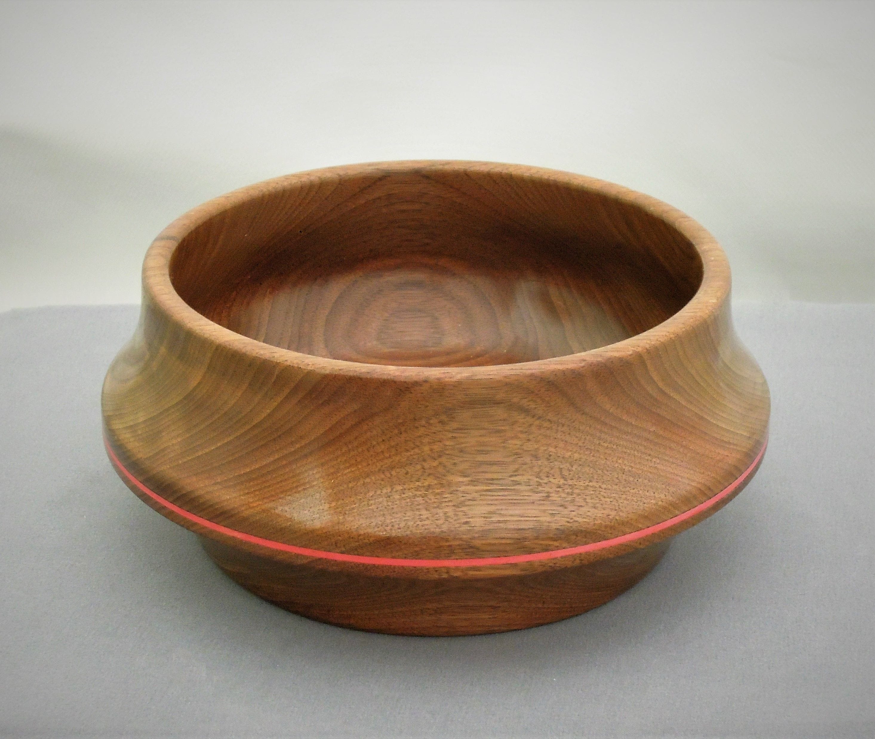 Made of English Walnut
3.5"H X 6"Dia.
Signed and #157